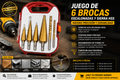 KIT BROCAS ESCALONADAS X6