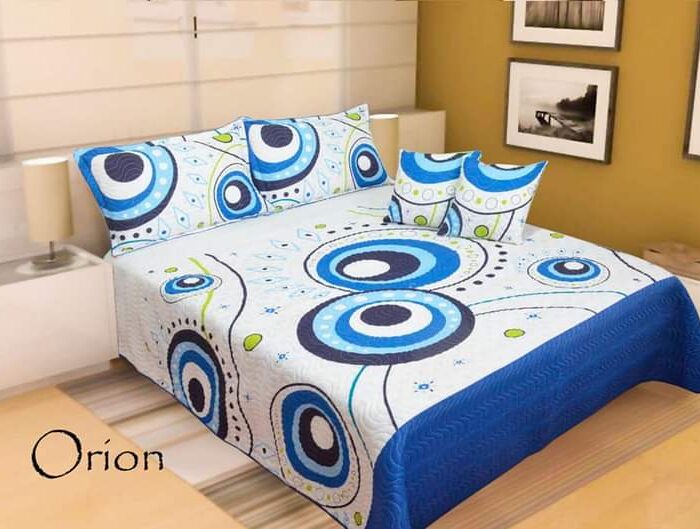 Colcha española edredones cama king zie(2x2) doble faz