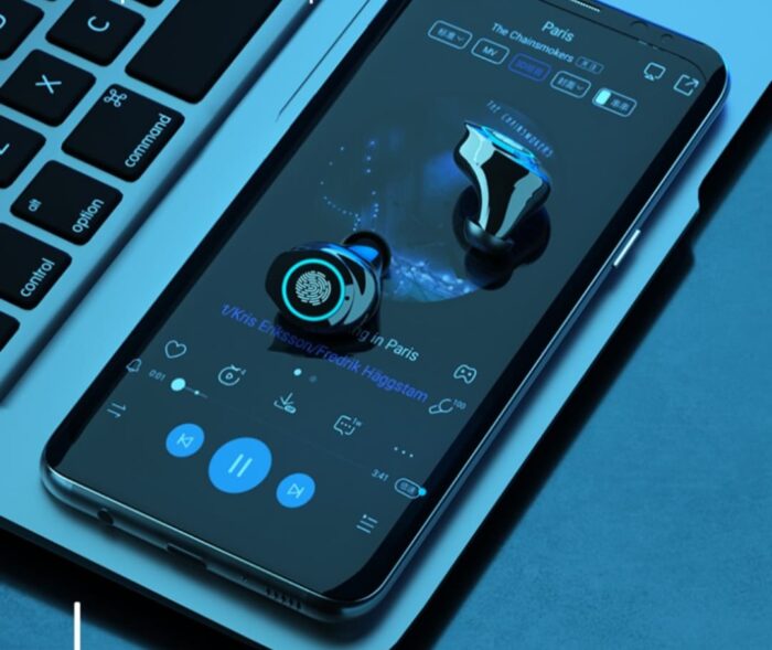 Audífono táctiles inalámbricos de ultima tecnología (M17-GARANTIZADOS) - Imagen 7