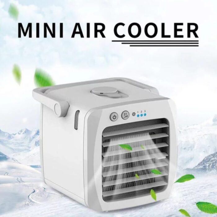climatizador humidificador de aire (lanza aire fresco) cuadrado moderno para hogar y oficina