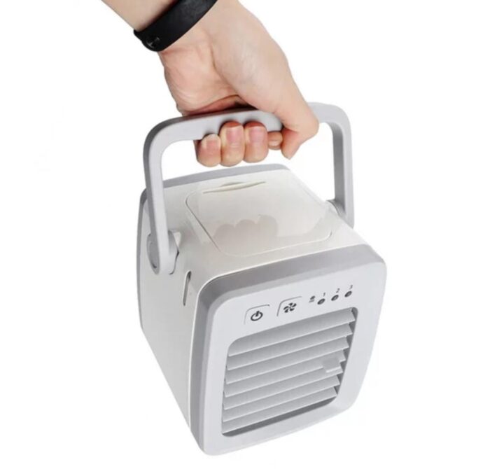 climatizador humidificador de aire (lanza aire fresco) cuadrado moderno para hogar y oficina - Imagen 2