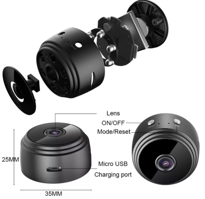 Mini camara de seguridad wifi - Imagen 5
