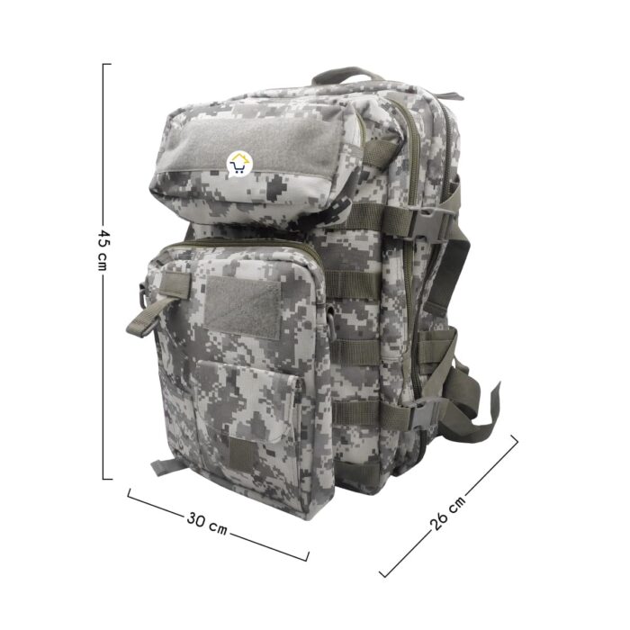 Morral Militar 40 Litros Bolso Táctico Supervivencia Camping E456 - Imagen 5