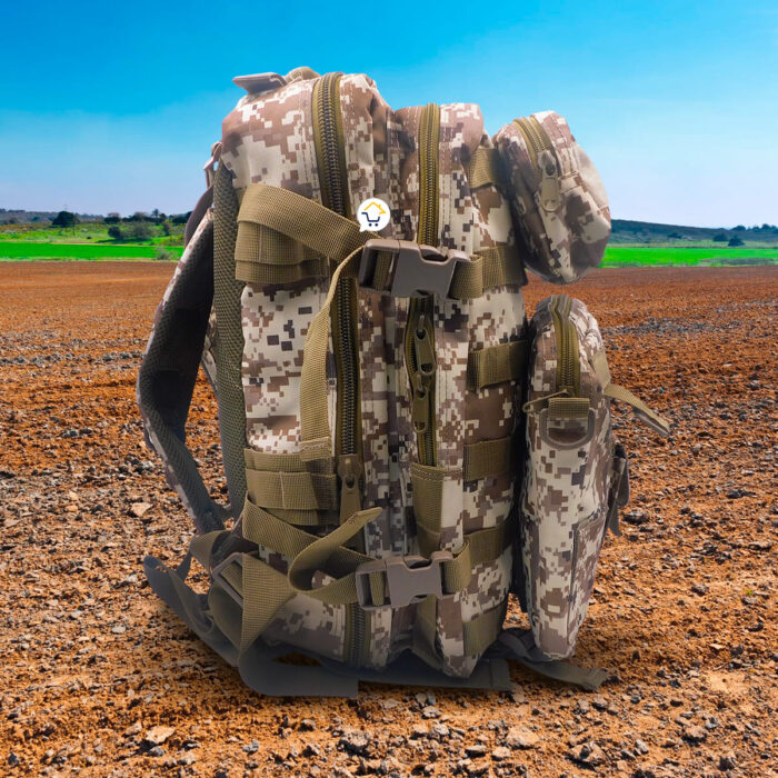 Morral Militar 40 Litros Bolso Táctico Supervivencia Camping E456 - Imagen 4