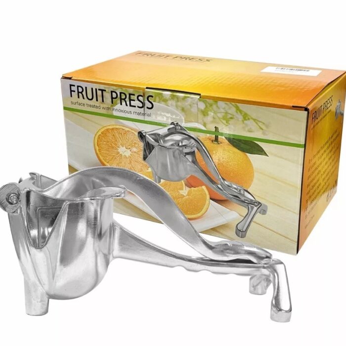 Exprimidor manual de frutas en aluminio