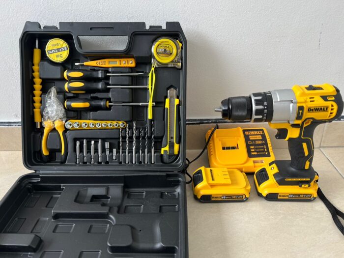 Taladro inalámbrico 68voltios con accesorios de 1/2 - Imagen 2