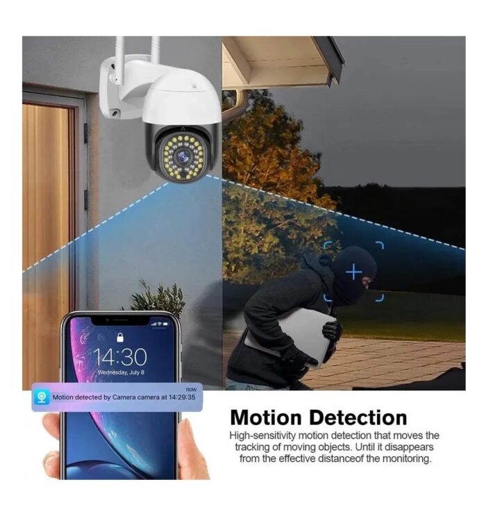 Cámara Seguridad  de Vigilancia Exterior 360 grados - Imagen 3