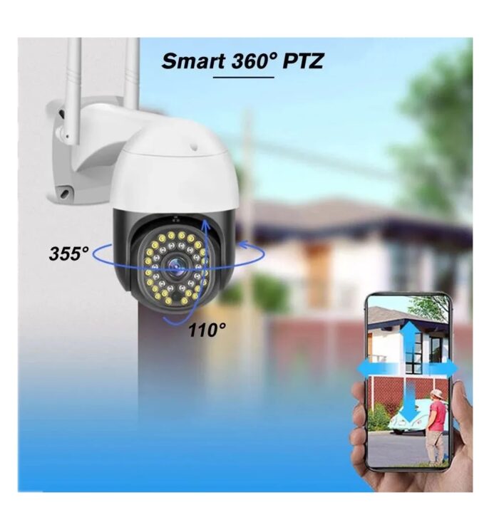 Cámara Seguridad  de Vigilancia Exterior 360 grados - Imagen 4