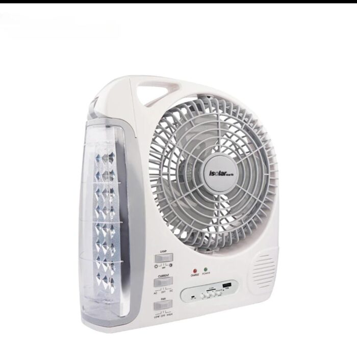VENTILADOR RECARGABLE  SOLAR 6 EN 1 - Imagen 8